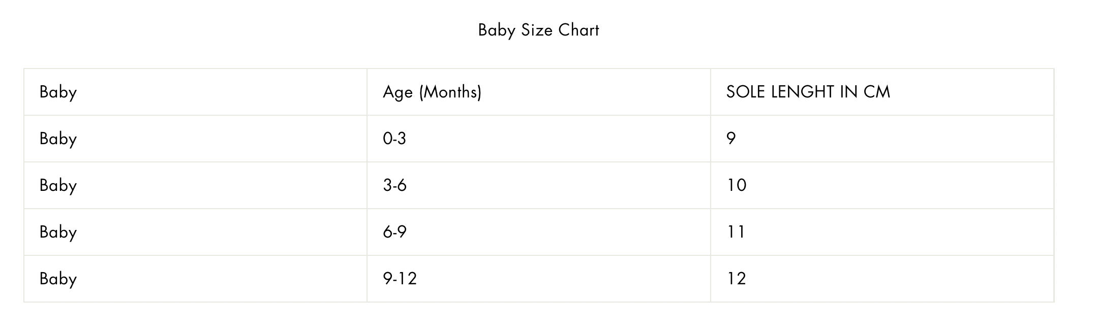 Size Chart – AnimalSlippers.com