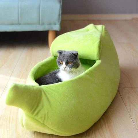 Cat S Favorite Banana Peel Bed Petcareclub