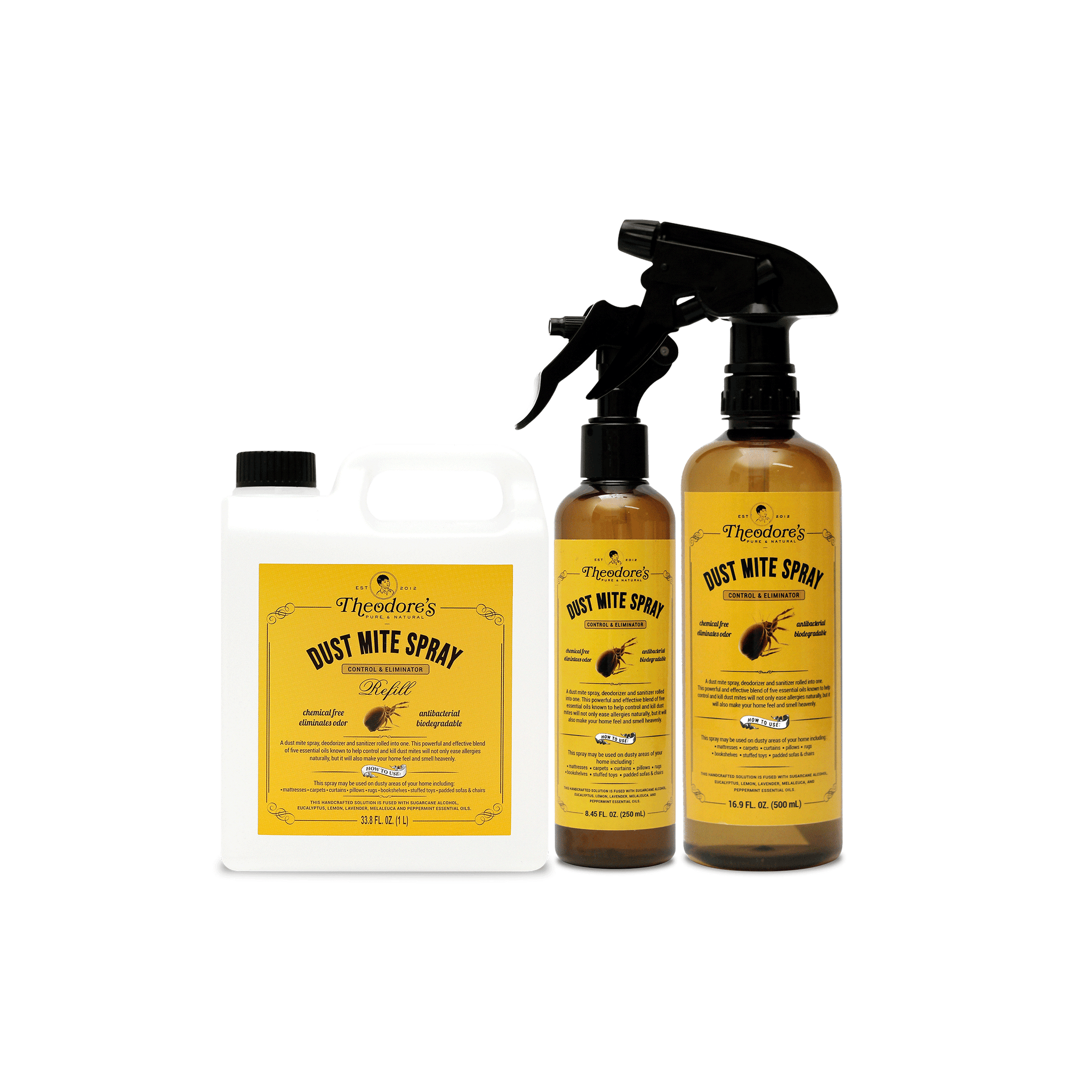 Eucalyptus Peppermint Dust Mite Spray for Mattresses - HerbaZest