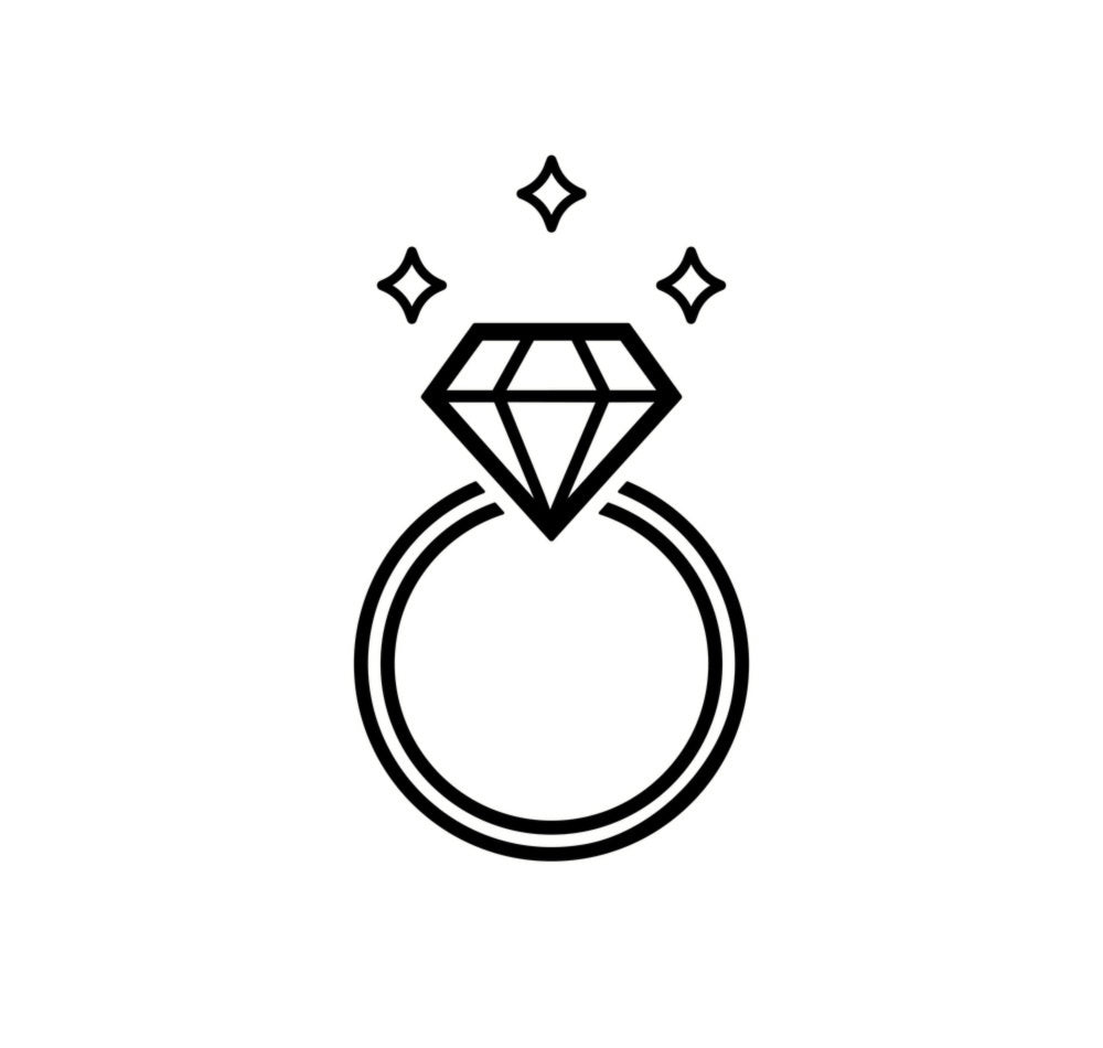 wedding-or-diamond-engagement-ring-symbol-vector-30688495