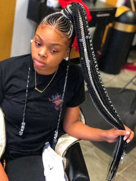 Ponytail Hairstyles Cornrows, The adaptability and charm of cornrows have  ensured their timeless relevance, making them a beloved choice for  hairstyling.