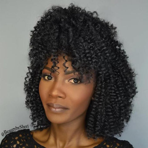 River Curls Wavy Crochet (No-Knots, Natural Part) using Trendy Tresses Crochet  Hair 