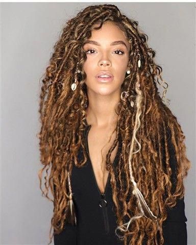 Natural Goddess Locs  Faux locs hairstyles, Locs hairstyles