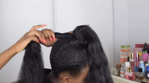 How To Do A Top Knot Bun Natural Girl Wigs
