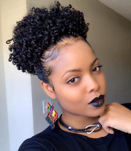 21 Ways To Style Short Natural Hair and Tweeny Weeny Afros (TWA)