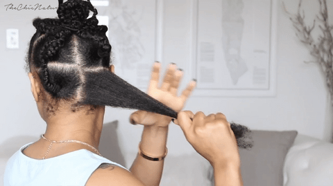 Natural Hair| 7 Simple Styles for Blown Out Hair - YouTube