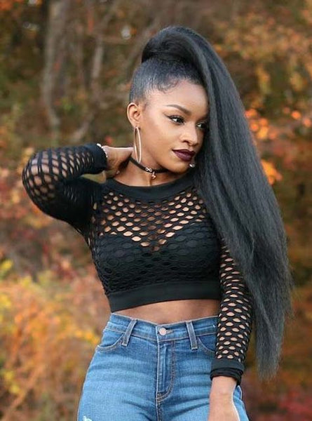 Cute Afro Kinky Curly Drawstring Ponytail Curly Tape In Extensions 160g  Brazilian Virgin Human Hair For Black Women 10 24 Inch From Divaswigszhou1,  $46.07 | DHgate.Com