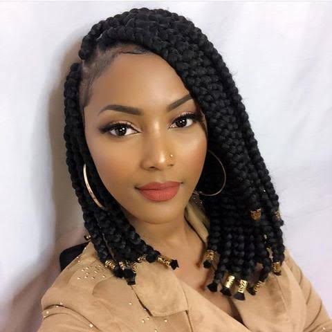 15 Bob Box Braids Hairstyles For Black Women In 2023