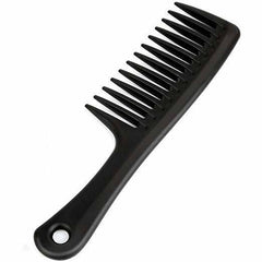 Black Wide-tooth Comb
