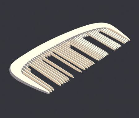 comb with broken teeth