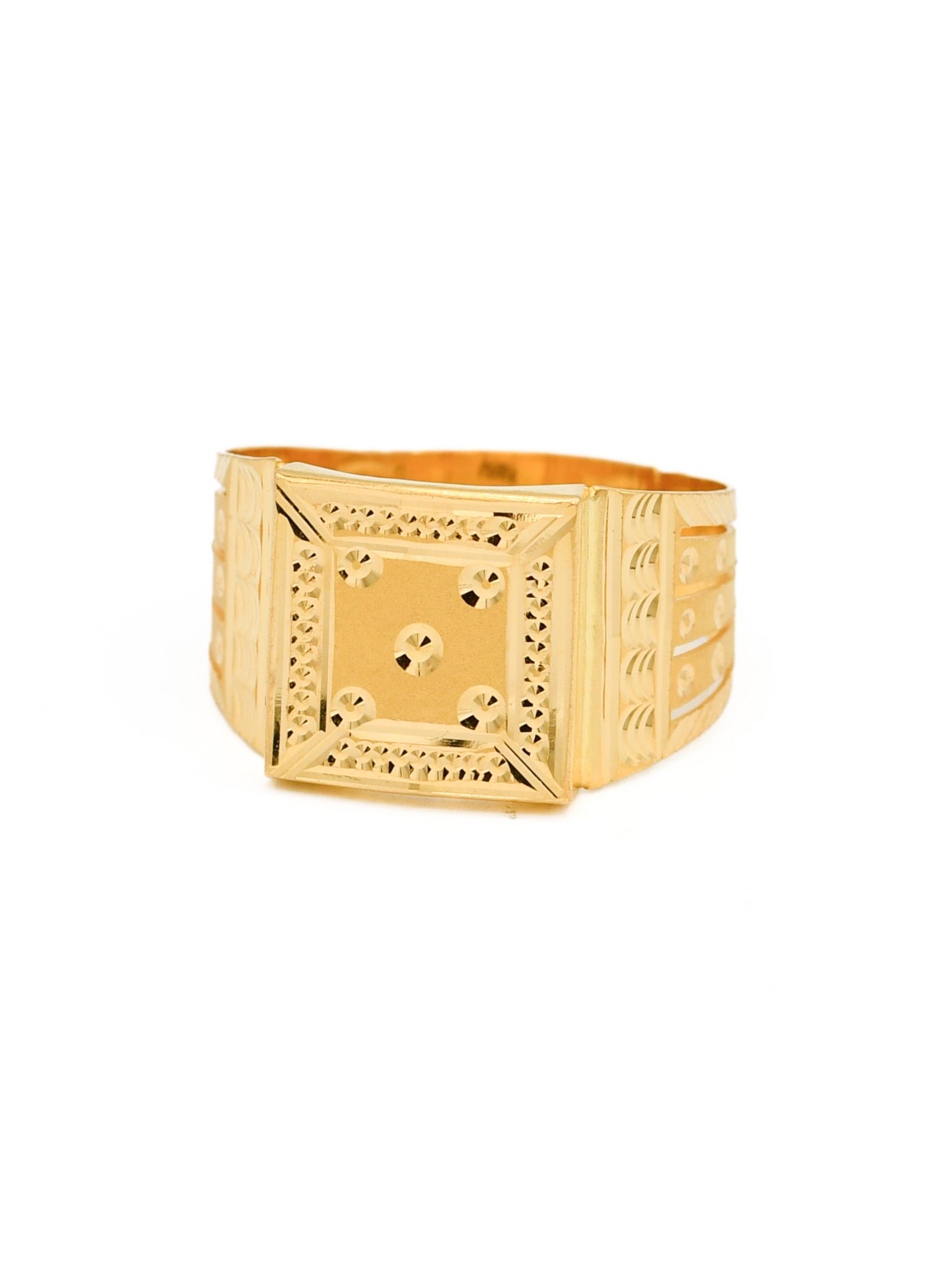 Senco Gold & Diamonds Powerful Om Gold Men's Gold Ring : Amazon.in:  Jewellery