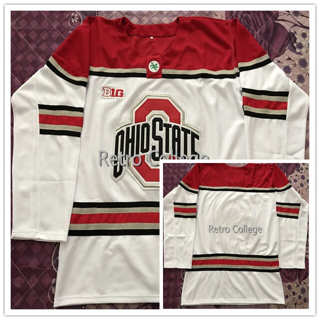 ohio state buckeyes hockey jersey