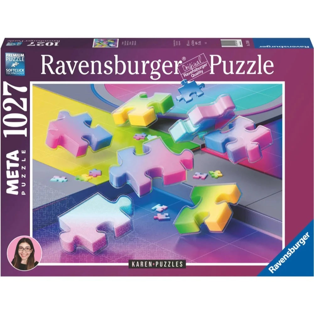Invizi Puzzle 300 Pieces Transparent Jigsaw Puzzle By Gift Republic