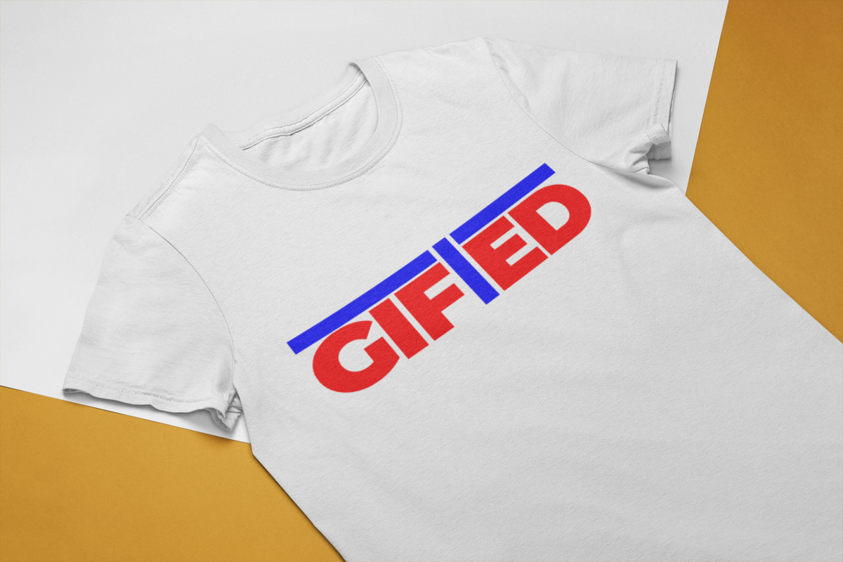 Download Men S Gifted White Own It T Shirt The Haute Brand