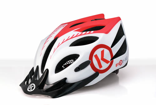 kids white bike helmet