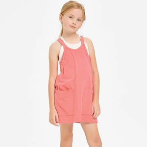 Relaxed Tank Dress Peach - Violet and Valentine