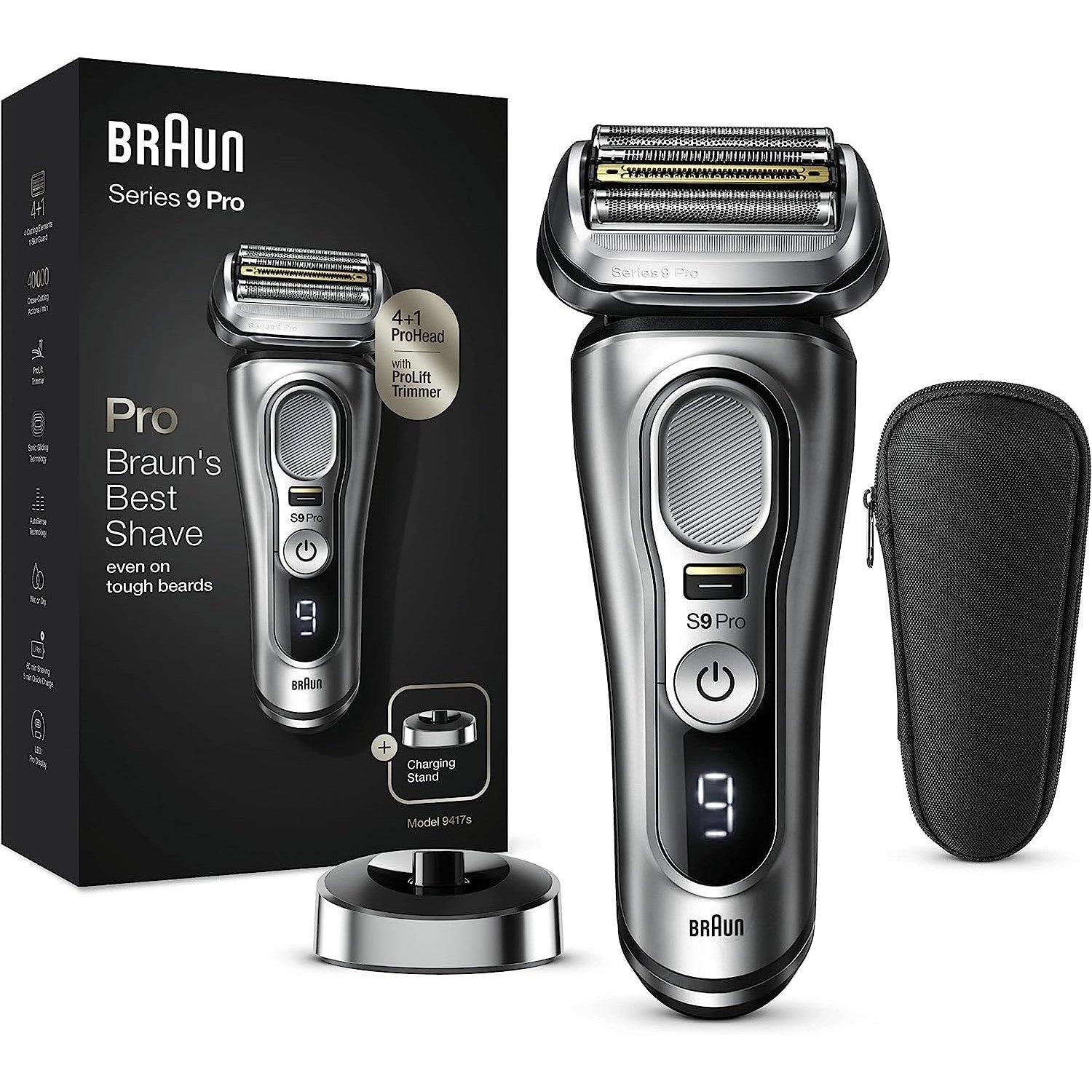 Braun Series 9 Pro 9477cc Wet/Dry Self-Cleaning Shaver