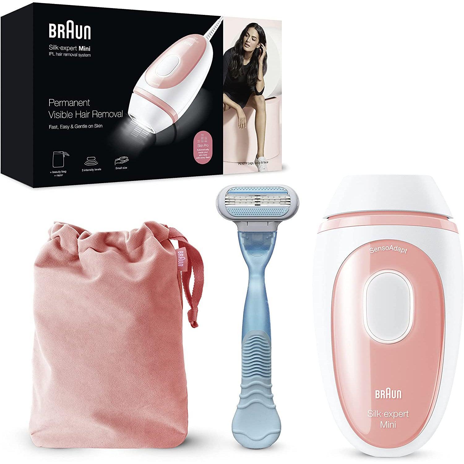 Braun Silk-expert Pro 5 PL 5159 + FS1000 Face Mini - IPL Hair