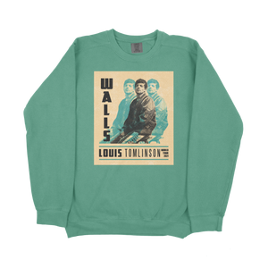 Louis Walls 2021 Tour Comfort Colors Sweatshirt