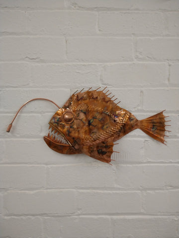 Anglerfish sculpture