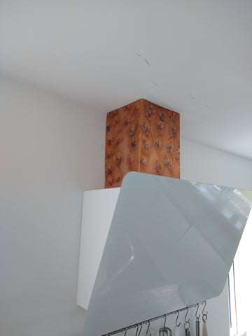 Copper chimney cover