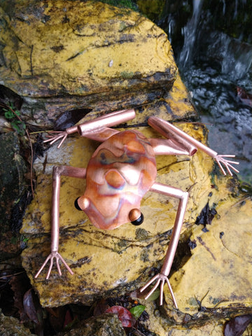 Metal frog