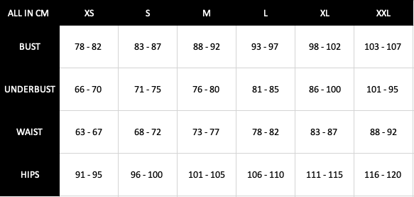 Size Guide – SZEP