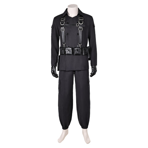 Fallout TV Maximus Black Suit Cosplay Costume Outfits Halloween Carnival Suit