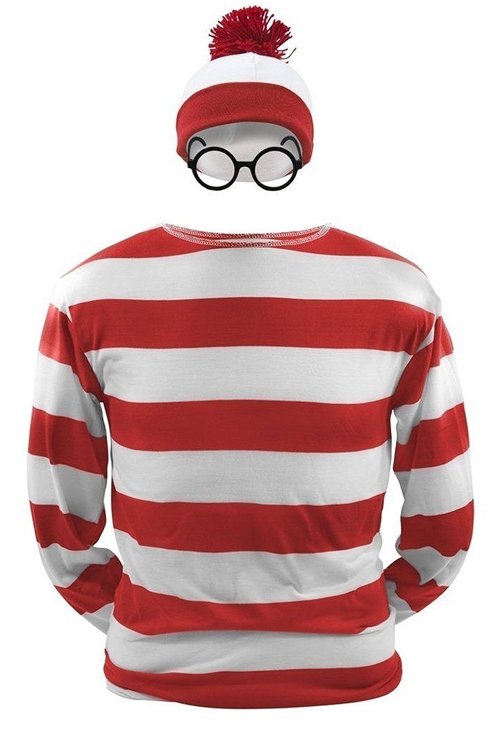 Where's Waldo Waldo  Waldo & Friends T-shirt Cosplay Costume