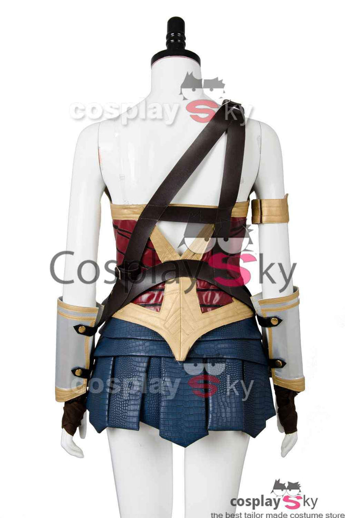 2017 Film Wonder Woman Outfit Gal Gadot Diana Suit Cosplay
