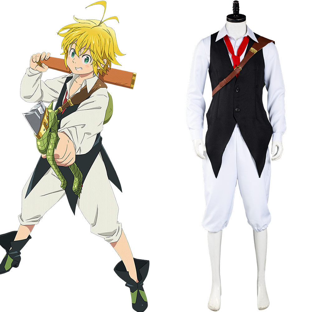 The Seven Deadly Sins Halloween Carnival Suit Meliodas Cosplay Costume Cosplayskyca