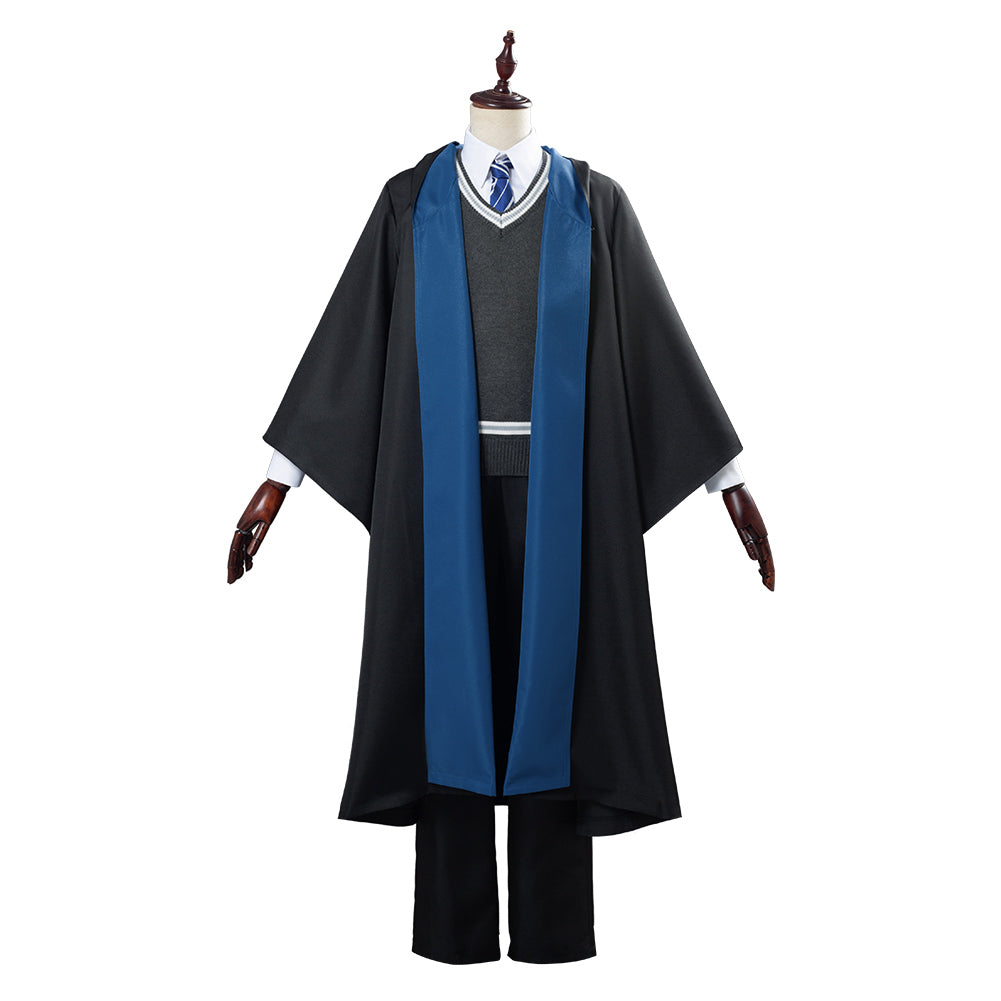 Harry Potter Ravenclaw Robe Cloak Outfit School Uniform Cosplay Costum –  Cosplaysky.ca