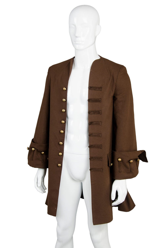 Pirates Of The Caribbean Jack Sparrow Jacket Only Costume – Cosplaysky.ca
