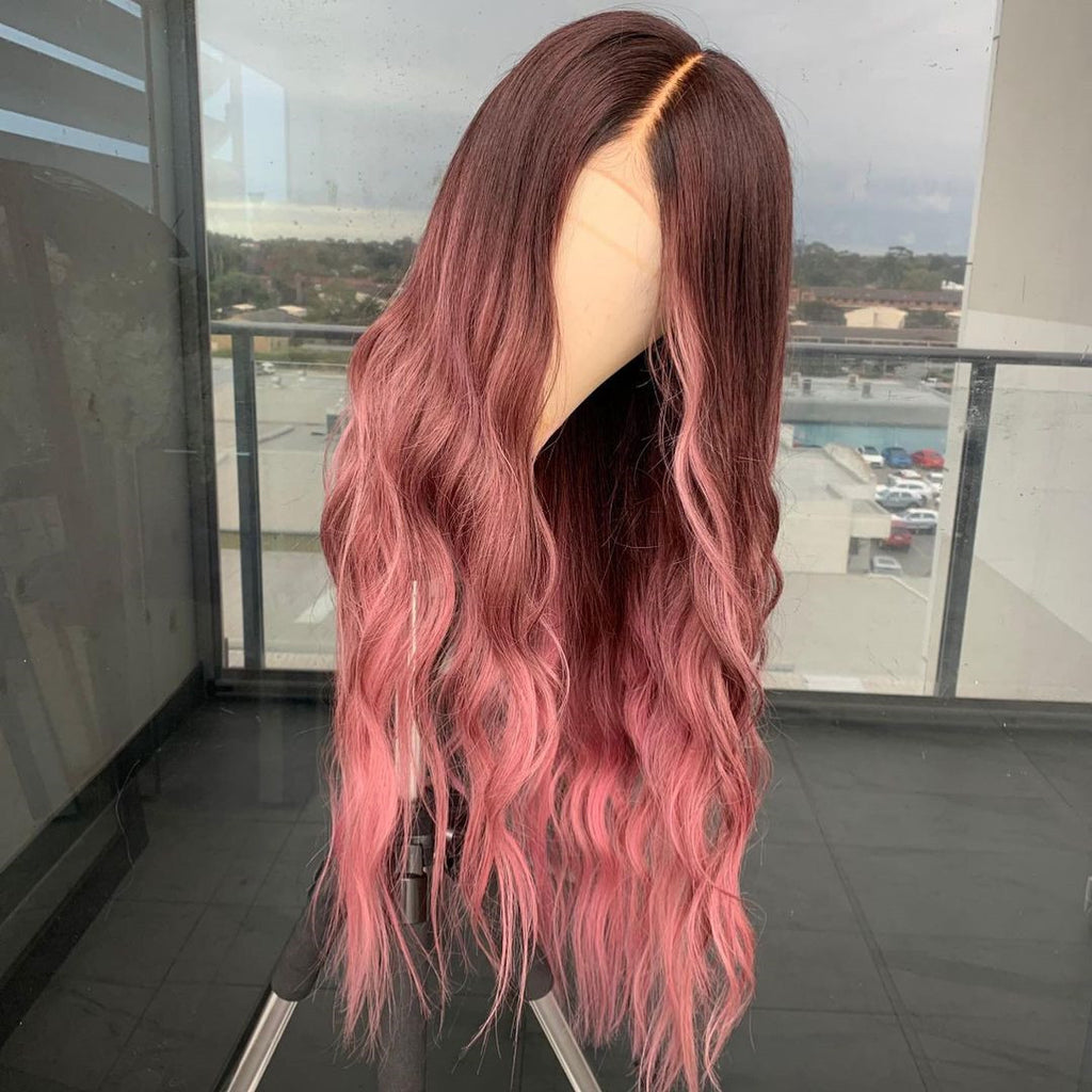 rose lace front wig