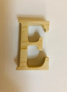 Mini Wood Letters