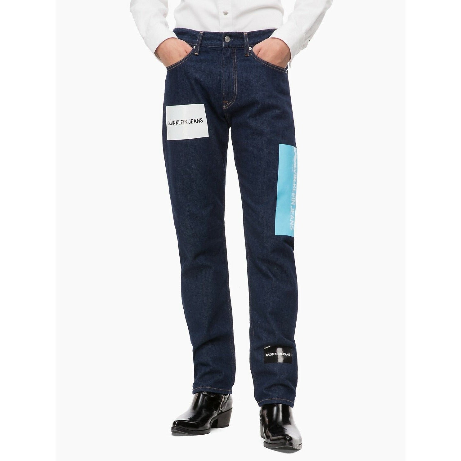 Calvin Klein CK American Classics CKJ 035 Men's Straight Jeans (Size ...
