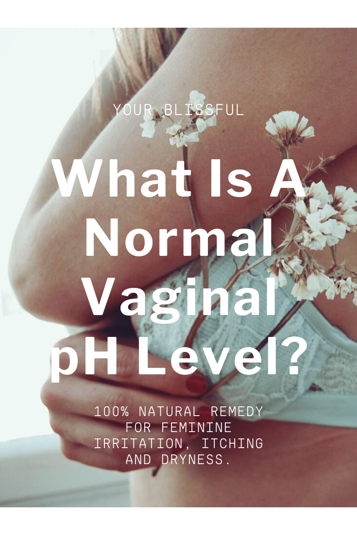 What is a normal vaginal ph level? 