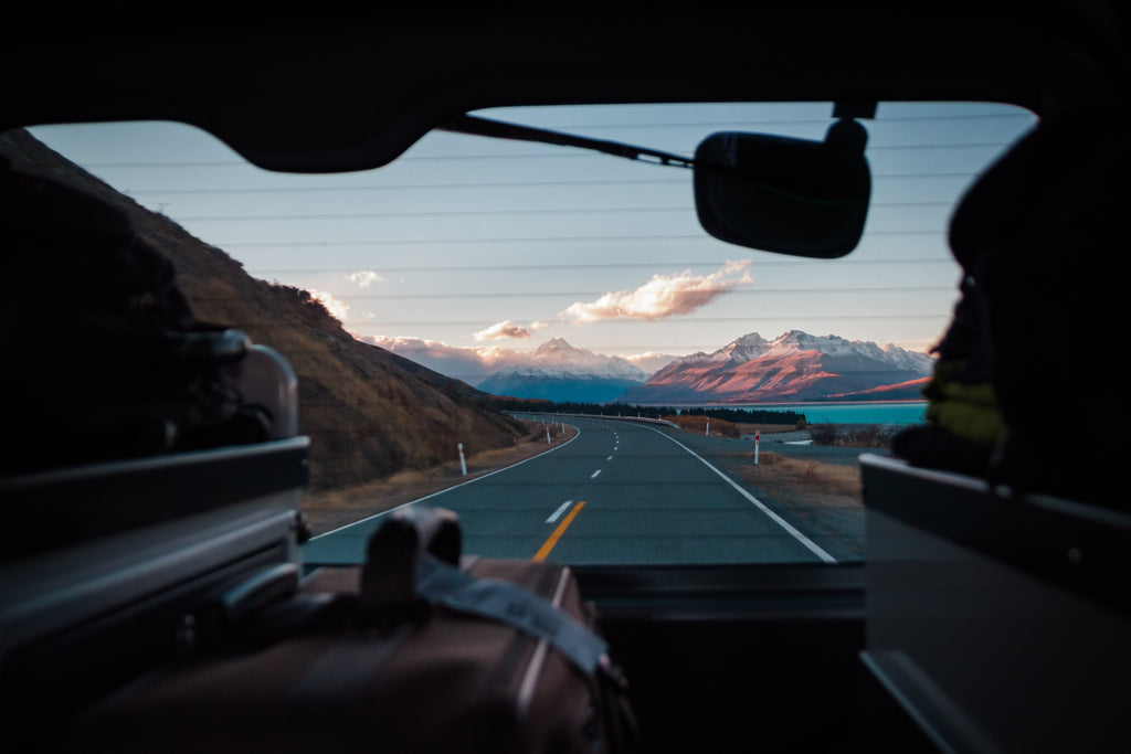 Family Roadtrip Rearview