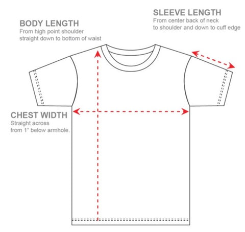 Hoodie Size Charts – WW Swag