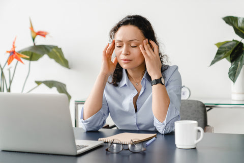 woman with chronic fatigue syndrome symptoms