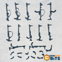 Kroot Carnivores Rifle & Arm Bits