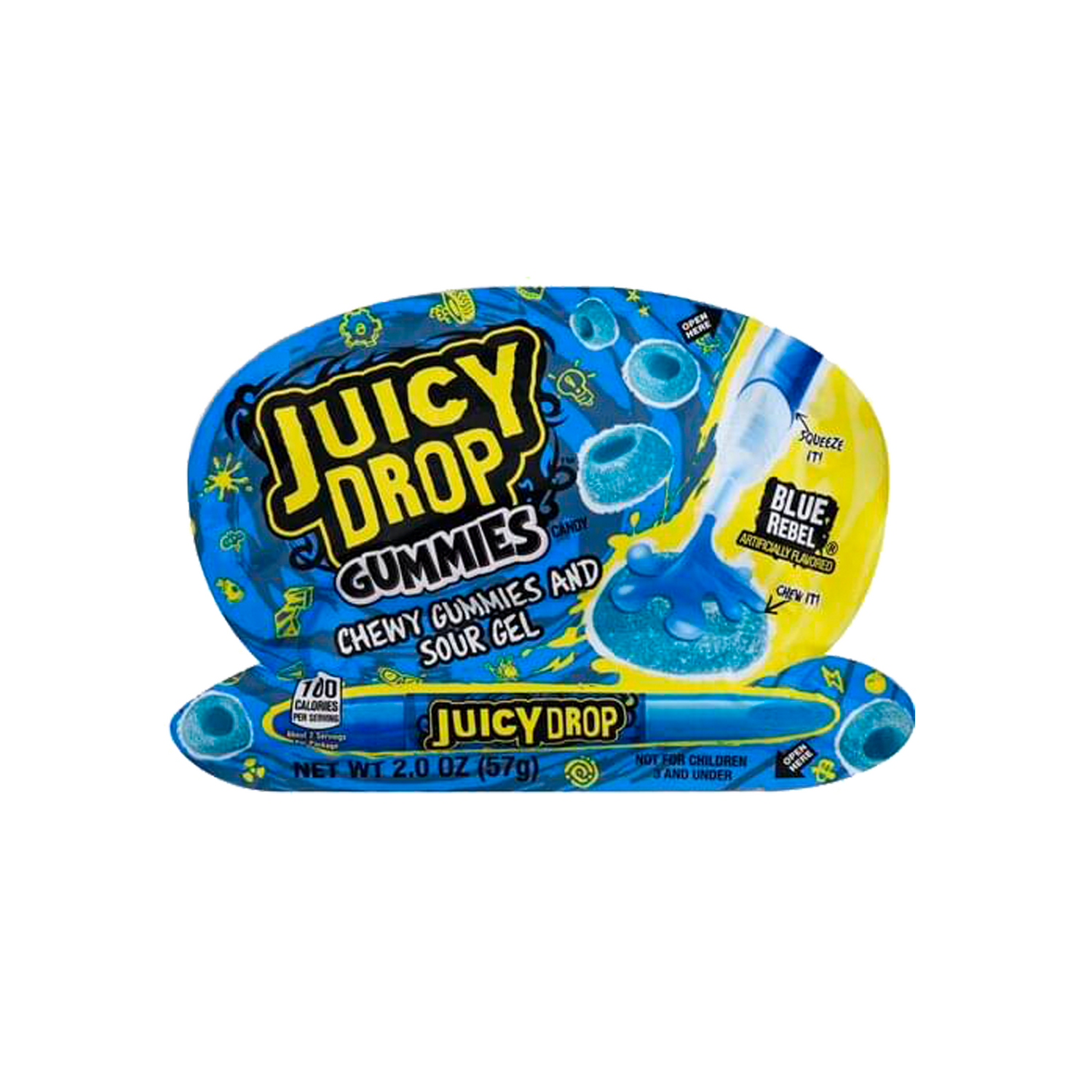 Juicy Drop Gummies Blue Rebel Us 