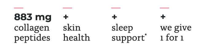 Kynd Beauty Sleep Collagen | Collagen Peptides, Skin Health, Sleep Support, We Give 1 for 1
