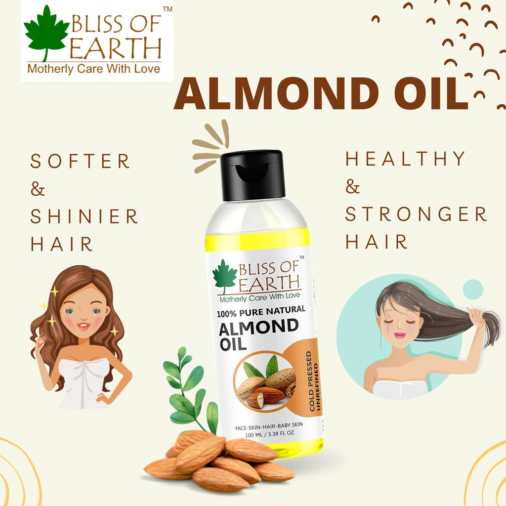 Sweet Almond Oil  100 Organic  50 ml  Herbal Me
