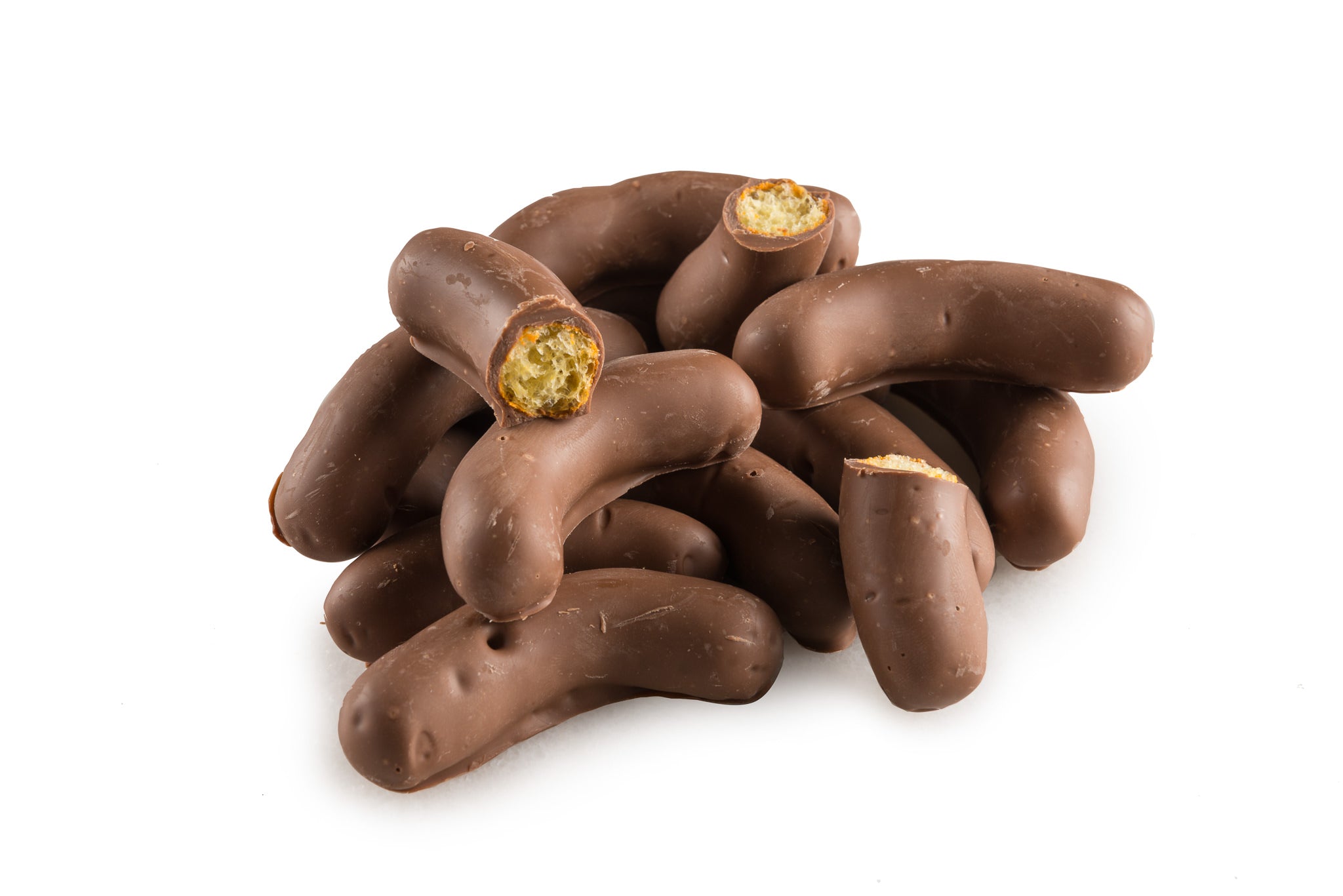Chocolate Covered Cheese Doodles - Fantasy Candies