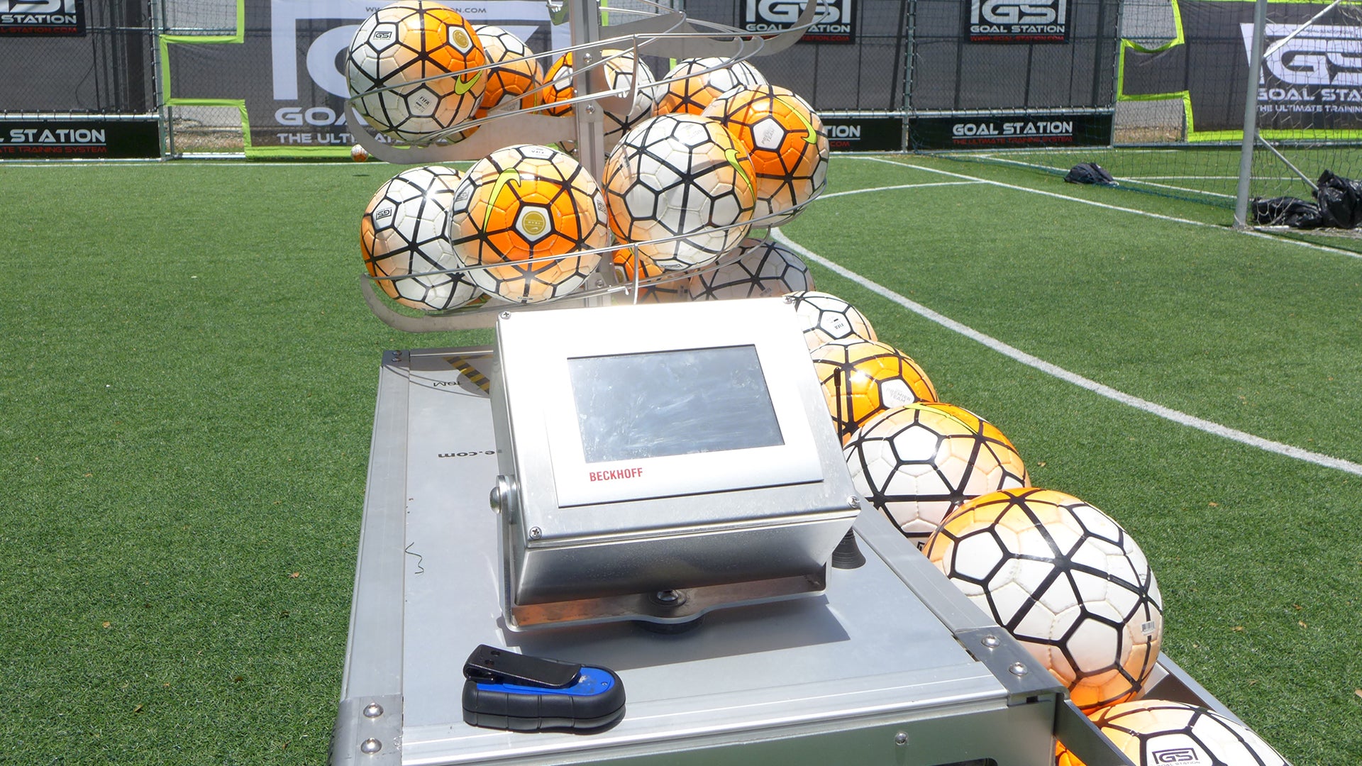 Ball Training Machine Goal Station