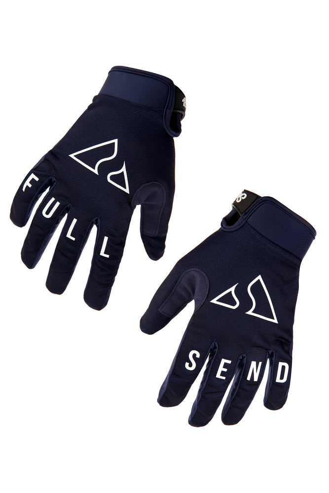 mtb gloves blue