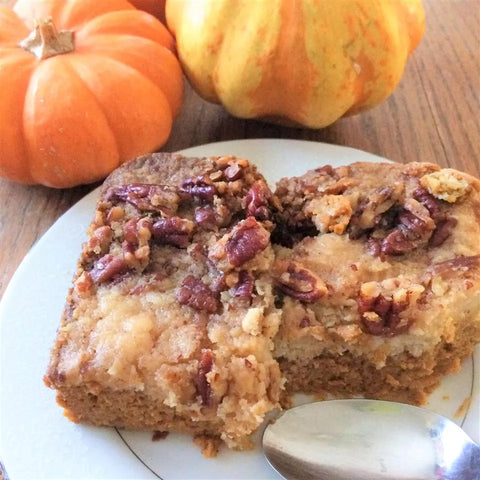 Upside Down Pumpkin Cake