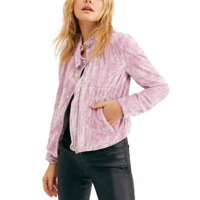 Free People Womens Purple Zip up Jacket , Choose Sz/Color