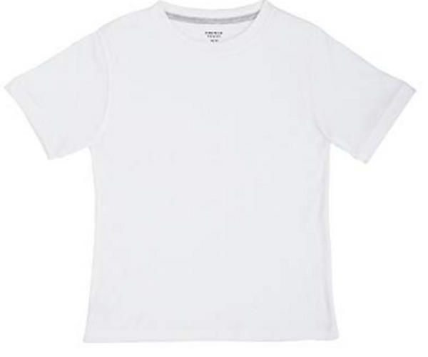 French Toast Boys Ribbed Tee, Choose Sz/Color